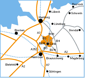 Karte Verkehr